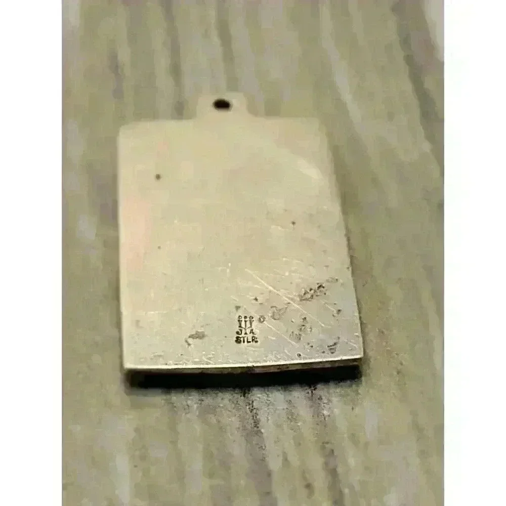 James Avery Sterling Silver St Stephen the Martyr Charm Retired - Picture 4 of 5